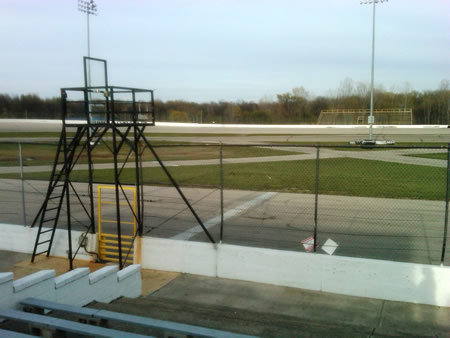 Birch Run Speedway & Event Center (Dixie Motor Speedway) - Flagstand From Randy